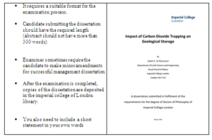 mgr university dissertation guidelines